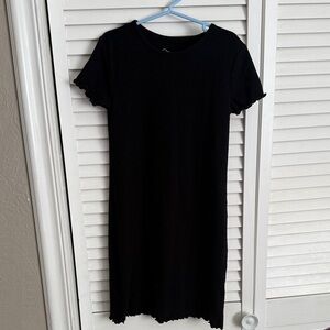 Art Class Black Midi Dress